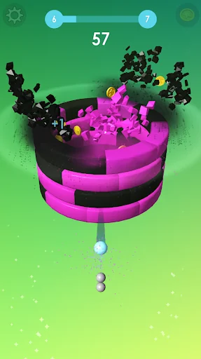 Hit Ball 2024: Break bricks 3d screenshot 2
