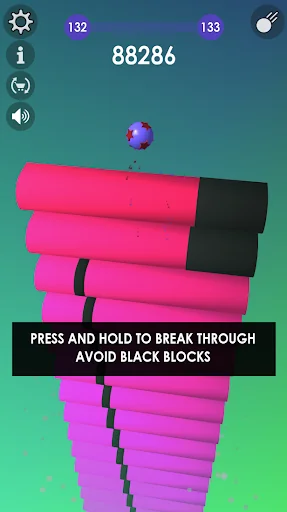 Ball: Blast colorful bricks 3d