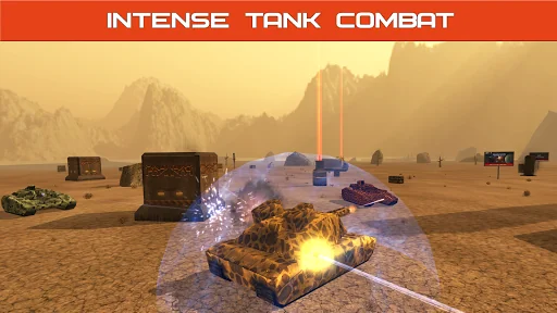 Tank Combat：Offline Battlezone screenshot 1