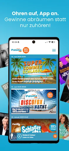 Schlager Radio Paloma screenshot 2