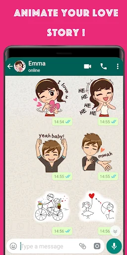 WASticker - Love emoji