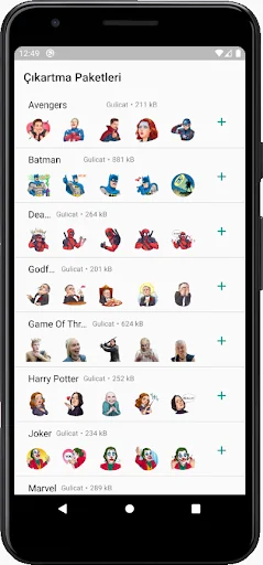 Movies & TV Series Stickers