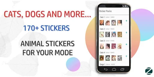 Animal Stickers: Dogs, Cats