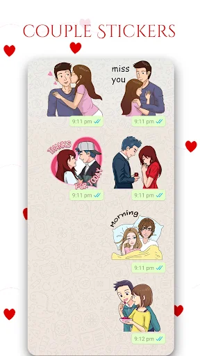 WASticker - Love Stickers App