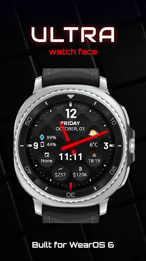 Ultra Watch Face screenshot 1