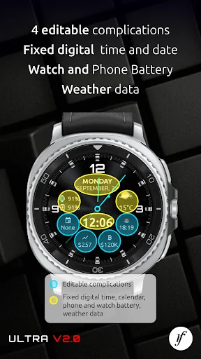 Ultra Watch Face screenshot 3
