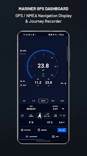 Mariner Sailing GPS & Logbook screenshot 1