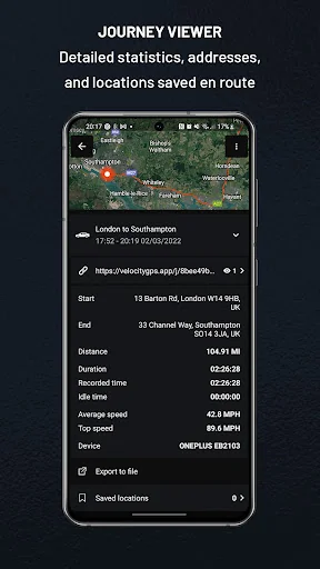 Velocity GPS Speed Dash screenshot 4