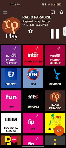 RadioUpnp - Radio & UPnP/DLNA screenshot 1