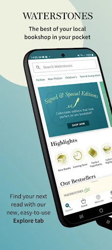 Waterstones screenshot 1