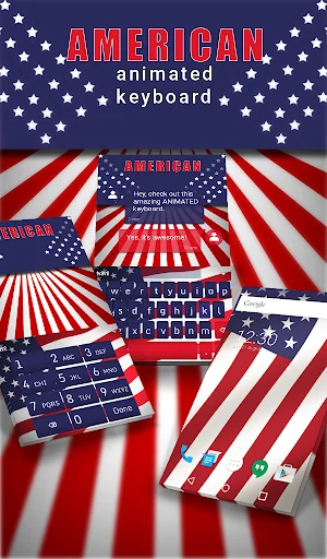 USA Flag Live Wallpaper Theme