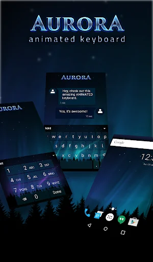 Aurora HD Live Wallpaper Theme