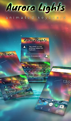 Aurora Live Wallpaper Theme screenshot 1