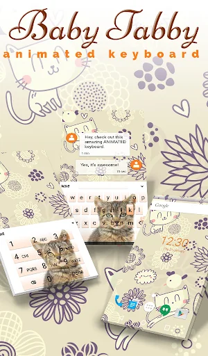 Tabby Cat Live Wallpaper Theme