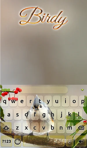 Bird Live Wallpaper + Keyboard screenshot 2