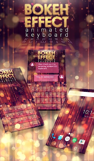 Bokeh Live Wallpaper Theme