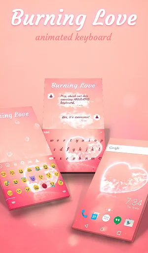 Burning Love Wallpaper Theme