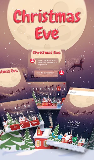 Christmas Eve Wallpaper Theme
