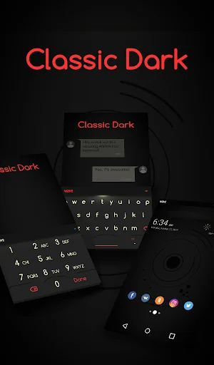 Classic Dark Wallpaper Theme