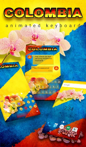 Colombia Live Wallpaper Theme