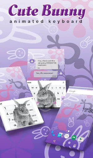 Cute Bunny Wallpaper Theme