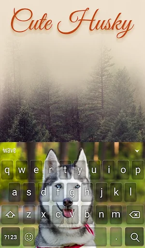 Cute Husky Wallpaper HD Theme screenshot 2