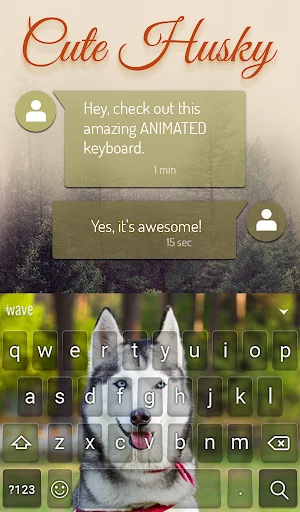 Cute Husky Wallpaper HD Theme screenshot 3