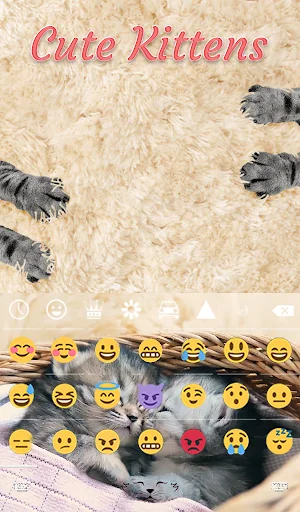 Kittens Keyboard Custom Theme screenshot 4