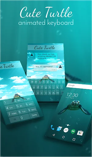 Cute Turtle Wallpaper Theme