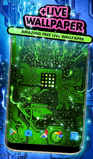 Cyber Board Wallpaper Theme screenshot 1