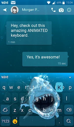 Shark Attack Live Wallpaper HD screenshot 3