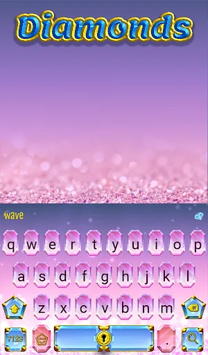 Diamonds Live Wallpaper Theme screenshot 2
