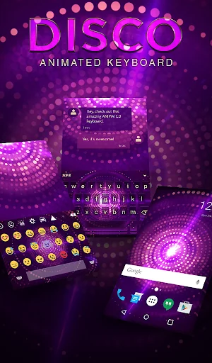 Disco Live Wallpaper Theme