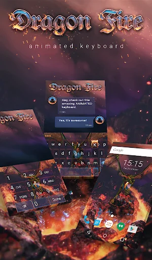 Dragon Fire Wallpaper Theme