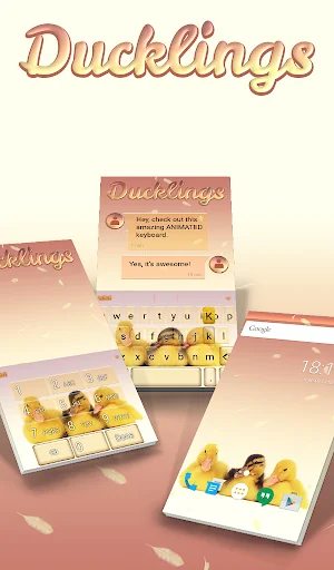 Ducklings Live Wallpaper Theme