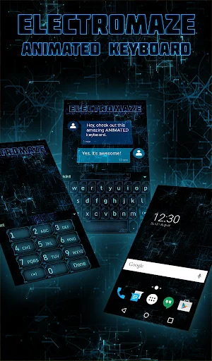 Electro Maze Wallpaper