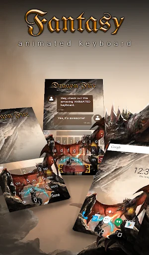 Fantasy Keyboard & Wallpaper