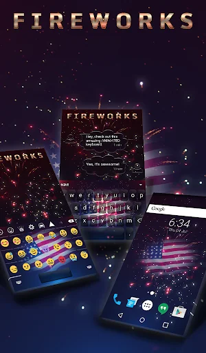 Fire Works Wallpaper