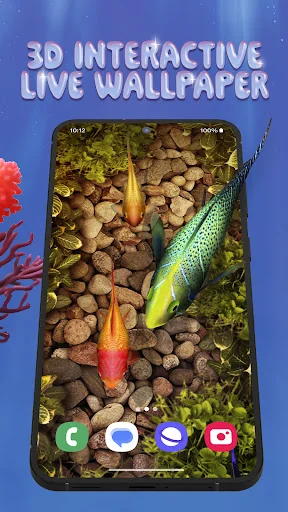 3D Fish Tank Live Wallpaper