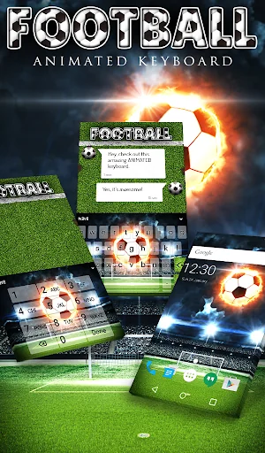 Football Keyboard & Wallpaper