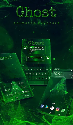 Ghost Keyboard & Wallpaper