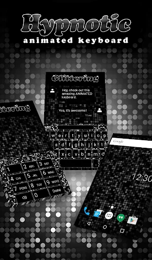 Hypnotic Animated Keyboard screenshot 1