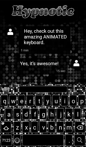 Hypnotic Animated Keyboard screenshot 3