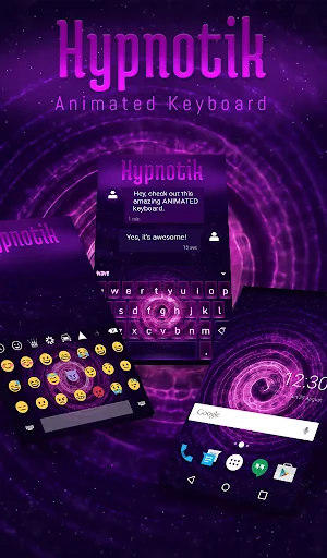 Hypnotik Animated Keyboard screenshot 1