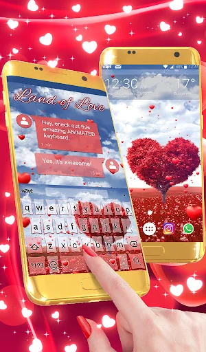 Land of Love Wallpaper Theme
