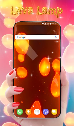Lava Lamp Keyboard & Wallpaper