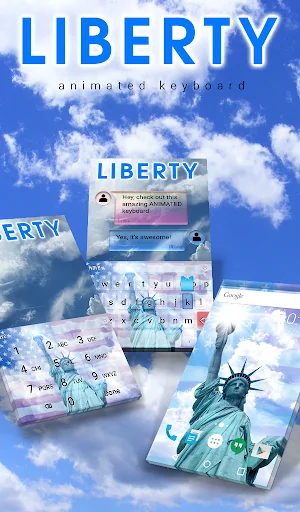 Liberty Animated Keyboard