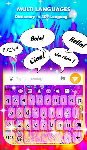 Liquid Rainbow Wallpaper Theme screenshot 4