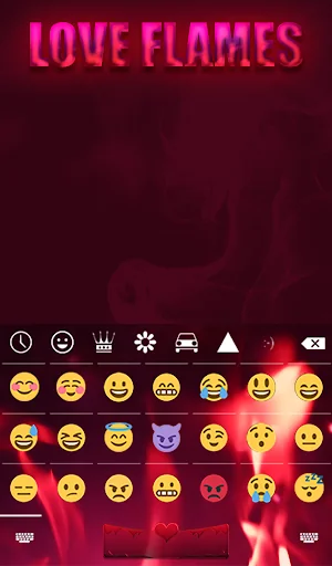 Love Flames Wallpaper screenshot 4