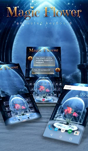 Magic Flower Live Wallpaper HD